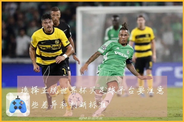 选择正规世界杯买足球平台要注意哪些差异和判断标准